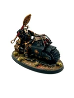 Primaris Chaplain on bike space marines warhammer 40k Blood Angles pro painted