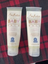2 Pack Shea Moisture Oat Milk  Rice Water Baby Balm 3.5oz