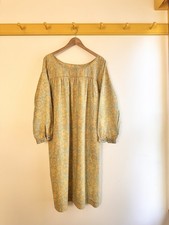 Vintage 70s YVES SAINT LAURENT YSL paisley floral tunic dress made in France 40