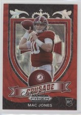 2021 Panini Prizm Draft Picks Crusade Ruby Wave Prizm Mac Jones #170 0t6a