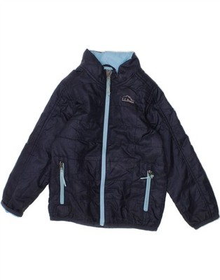 L.L.BEAN Jungen wattierte Jacke 3-4 Jahre dunkelblau Polyester AP04