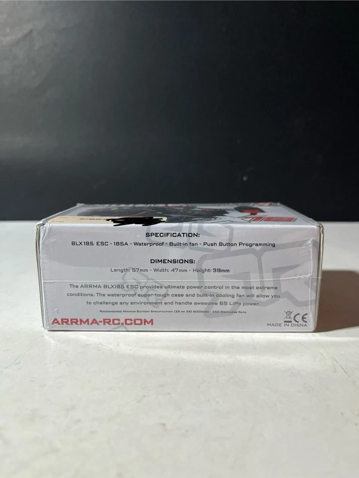 Arrma BLX185 6S Waterproof Brushless ESC Speed Control Fit Typhon Kraton Senton - Image 3 of 4