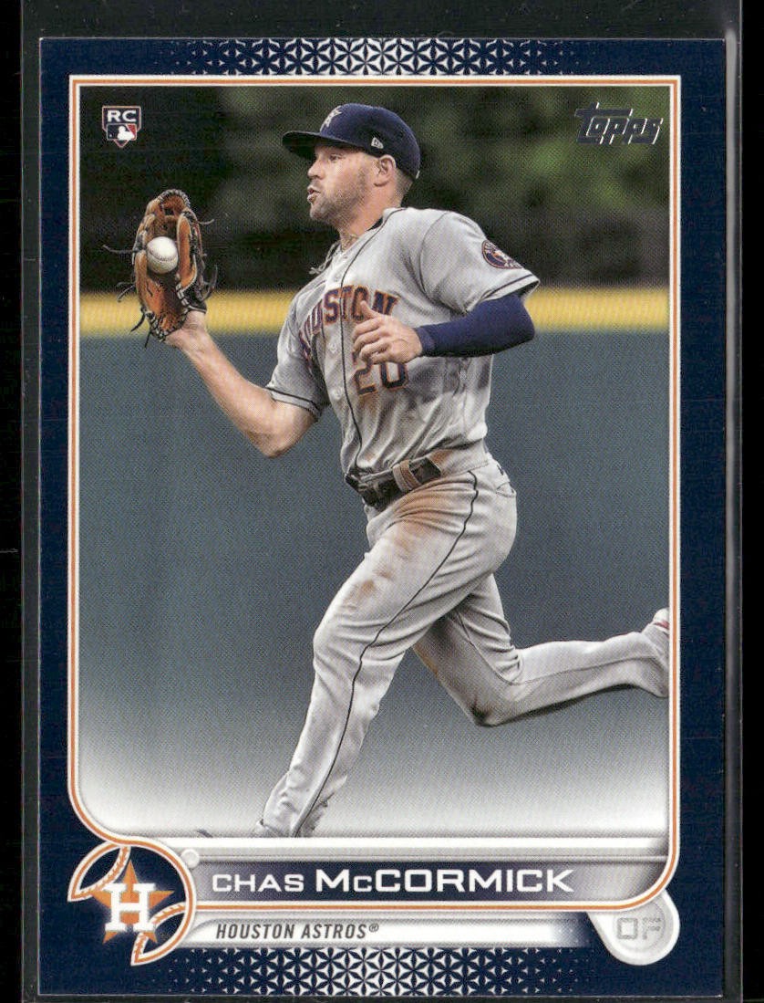 2022 Topps #135 Chas McCormick Royal Blue