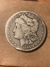 1892 CC Morgan Dollar - Key Date - VG Details - As Shown! (#1707)