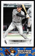 Adam Haseley 2022 Topps Update #US237 Chicago White Sox Baseball