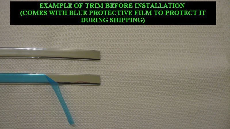 MOLDURAS DE TECHO CROMADAS 2 PIEZAS PARA TOYOTA AVALON 2000-2004 2001 2002 2003 00 01 Foto 2 de 4