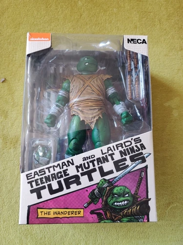 NECA TMNT Mirage Comics Michelangelo The Wanderer 7 Inch Action Figure