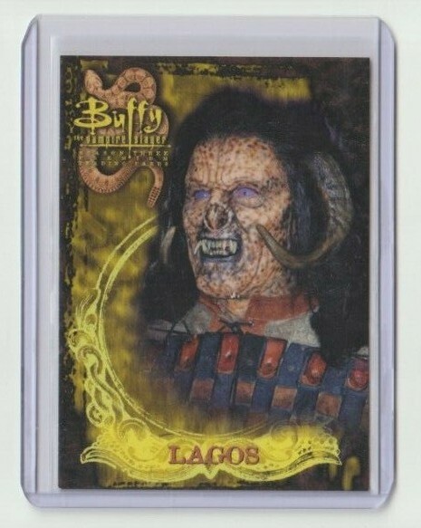 Buffy Season 3 Trading Card #74 The Beastiary Lagos Monster