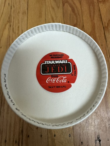 Vtg 1985 Star Wars Return of Jedi Final 17 Figure Sweepstakes Theater Cup NEW - 第 2/8 張圖片