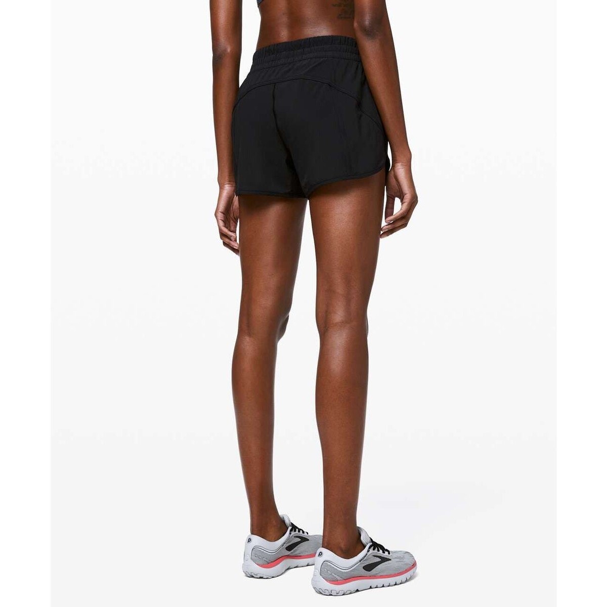 Lululemon ブラックショートパンツ B (8) Lululemon 4 Tracker Short V 4