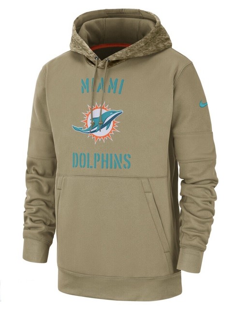 miami dolphins salute to service hoodie