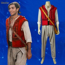 2024 Live-Action Aladdin Costume Prince Cosplay Uniform Anime Outfits Halloween