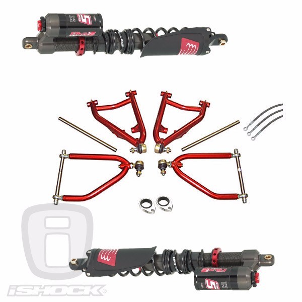 ELKA STAGE 5 SHOCKS LSR DC4 Long Travel AArms YAMAHA YFZ450 or