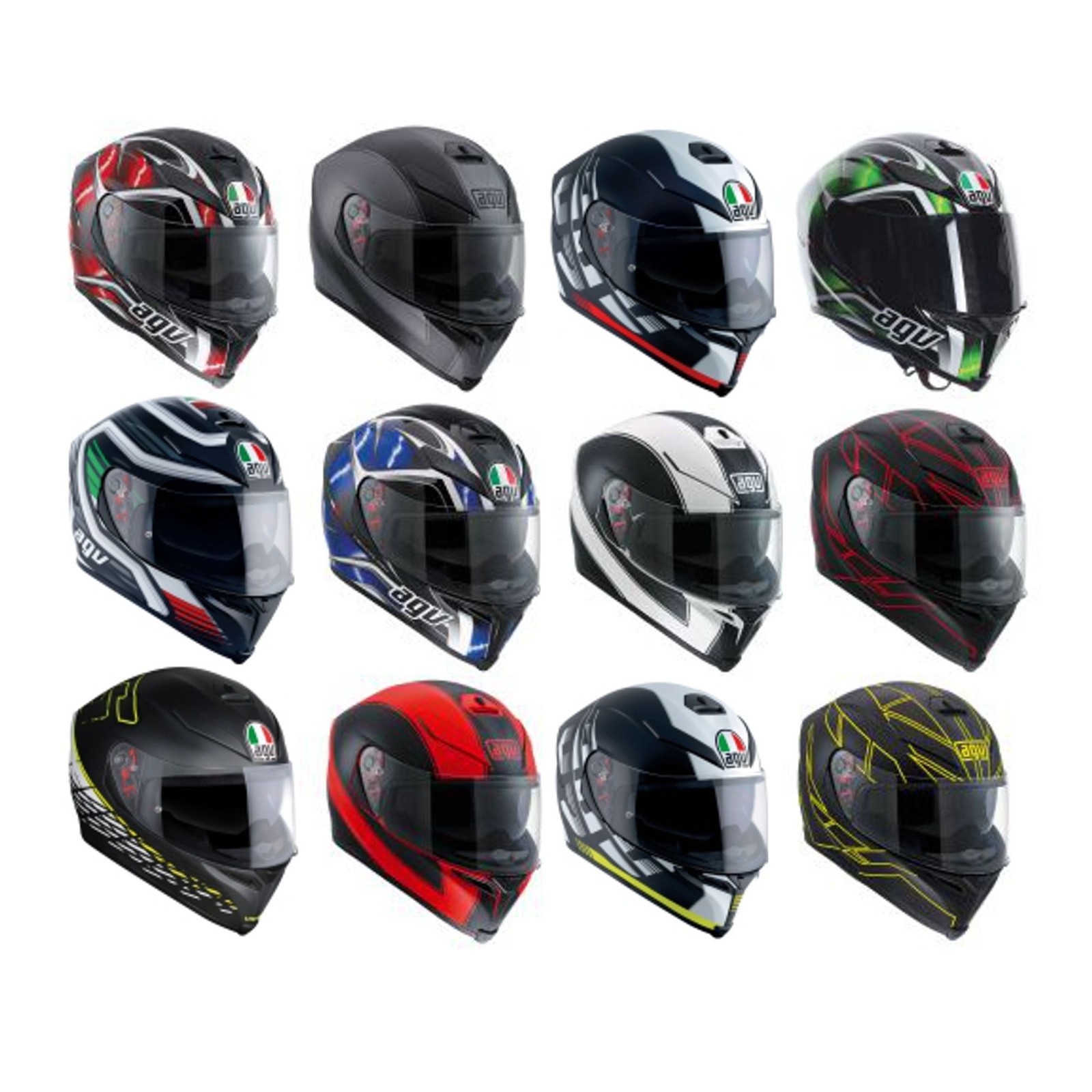 AGV Casco integrale K-5 S MULTI PLK Typhoon XL : : Auto e Moto