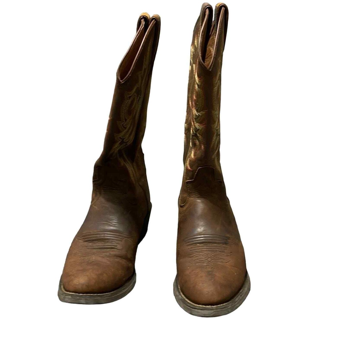 Justin Boots Men\'s Size 13 D Style Number 2551 Brown Western Cowboy Boots Justin Brown Leather Cowboy Boots Mens Size 9 D Style 2551  main image 3