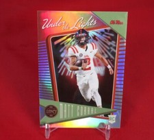 Matt Corral Under the Lights RUBY /50 Chrome RC 2022 Panini Legacy #UL-2