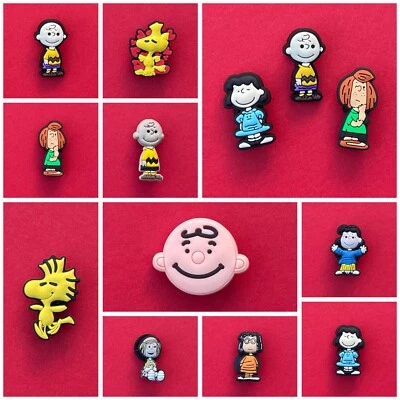 Schuhstecker/Shoe Charms für PEANUTS*SNOOPY*LUCY*CHARLIE BROWN*WOODSTOCK*Fans