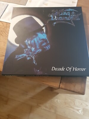 King Diamond Decade of Horror 4 Picture LP Box - sehr rar Mercyful Fate
