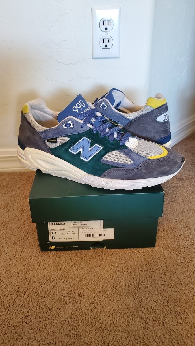 USED New Balance 990v2 x Aime Leon Dore Multi-Color ALD USED New Balance 990v2 x Aime Leon Dore Multi-Color ALD