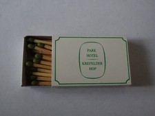 Pudełko zapałek "Parkhotel Krefelder Hof" - Krefeld