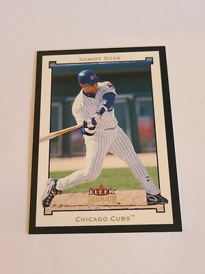 2002 Sammy Sosa Fleer Premium Baseball Card #90 | eBay