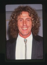 Roger Daltrey The Who Smiling in bolo tie Original 35mm Transparency Stamped '91