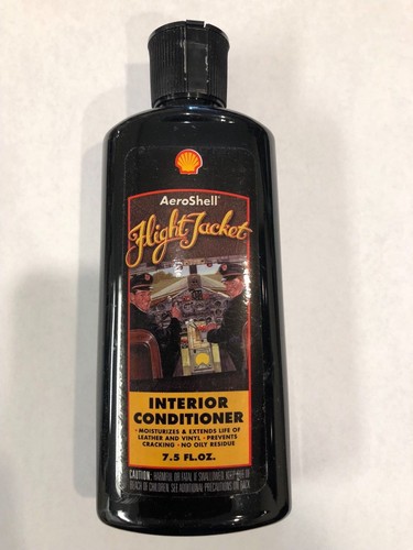 Aeroshell Flight Jacket Plane Interior Conditioner 7.5 Fl.OZ.  Protector From UV