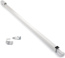 Sliding Door Security Bar with Childproof Lock, Adjustable, for Patio Doors and