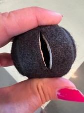 300 Black Precut Pre-Cut Tennis Ball Chair Glides - Heavy Duty New 