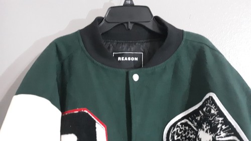 Men’s Reason Vintage Long Sleeve XXX Varsity Jacket.sz XL - Picture 10 of 10