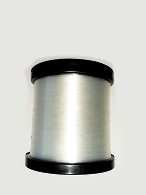 Evia Euböa   Industrial 1 kg Angelschnur Angelsehne Monofil Großspule weiß/ Klar