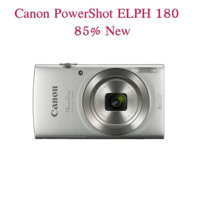 Canon IXUS 175/ELPH 180/IXY 180 Digital Camera 20MP 8x Optical