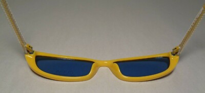 Guess X J BALVIN GU8210 Shiny Yellow Blue New Women\'s Sunglasses Guess X J BALVIN GU8210 Shiny Yellow Blue New Women main image 3