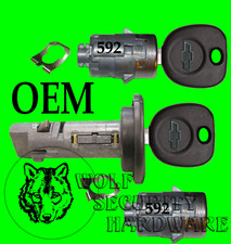 Silverado 2002 otros interruptor de encendido bloqueo cilindro y cerradura de puerta juego de 2 llaves Chevy