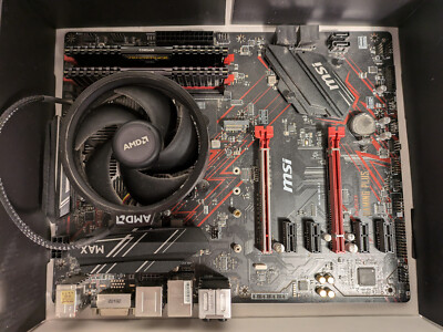 MSI B450 GAMING PLUS MAX Motherboard w/ Ryzen 2600x