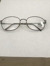 VTG New Luxottica Sferoflex Gunmetal  Tortoise Eyeglass Flex Frame 57-19-140