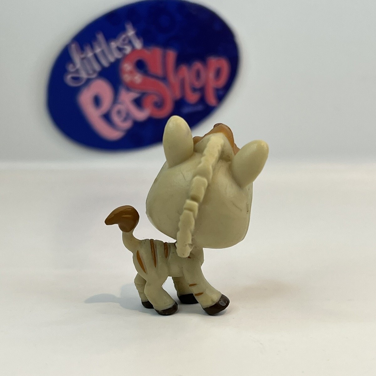 MINI ZENZO SANDCASTLE ZEBRA #333 - Authentic Littlest Pet Shop