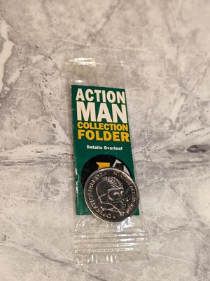 Action Man 90s Aviation Operations Pilot Token Coin NEU 