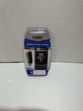 Coby CA-989 AC/DC Power Adapter Output 1.5V 3V 4.5V 5V 6V 7.5V 9V 12V 800mA