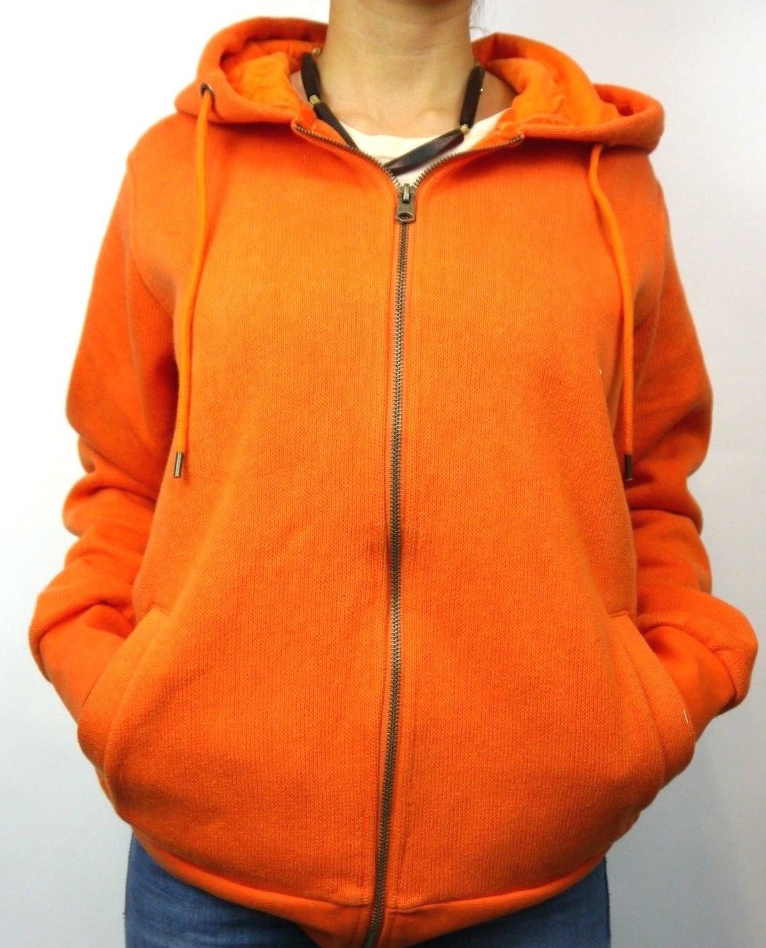 Damen Freizeit Jacke Sweatshirt Jacke Sportjacke mit Reißverschlus und Kapuze eBay