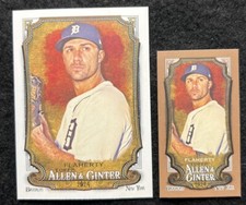 2024 Topps Allen & Ginter - SP Gold Border Mini - Jack Flaherty - #348 + SP Base