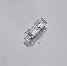 Stainless Steel Quality Door Slide Bolt Toilet Shed Lock Catch Latch + Screws