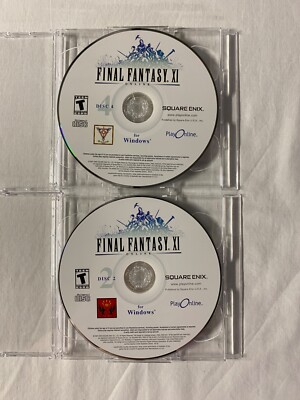Final Fantasy XI Online for PC (4 Disc Set) by Square Enix