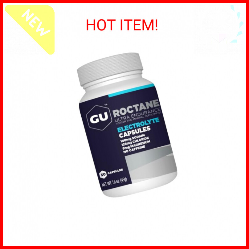 GU Energy Roctane Ultra Endurance Electrolyte Capsules,Informed Choice
