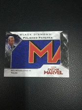 2021 MARVEL BLACK DIAMOND BEN MENDELSOHN as TALOS #PP-CM4 POLISHED PATCHES SP