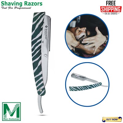 Classic Straight Steel Edge Barber Razor Folding Shaving Razors afeitado clásico