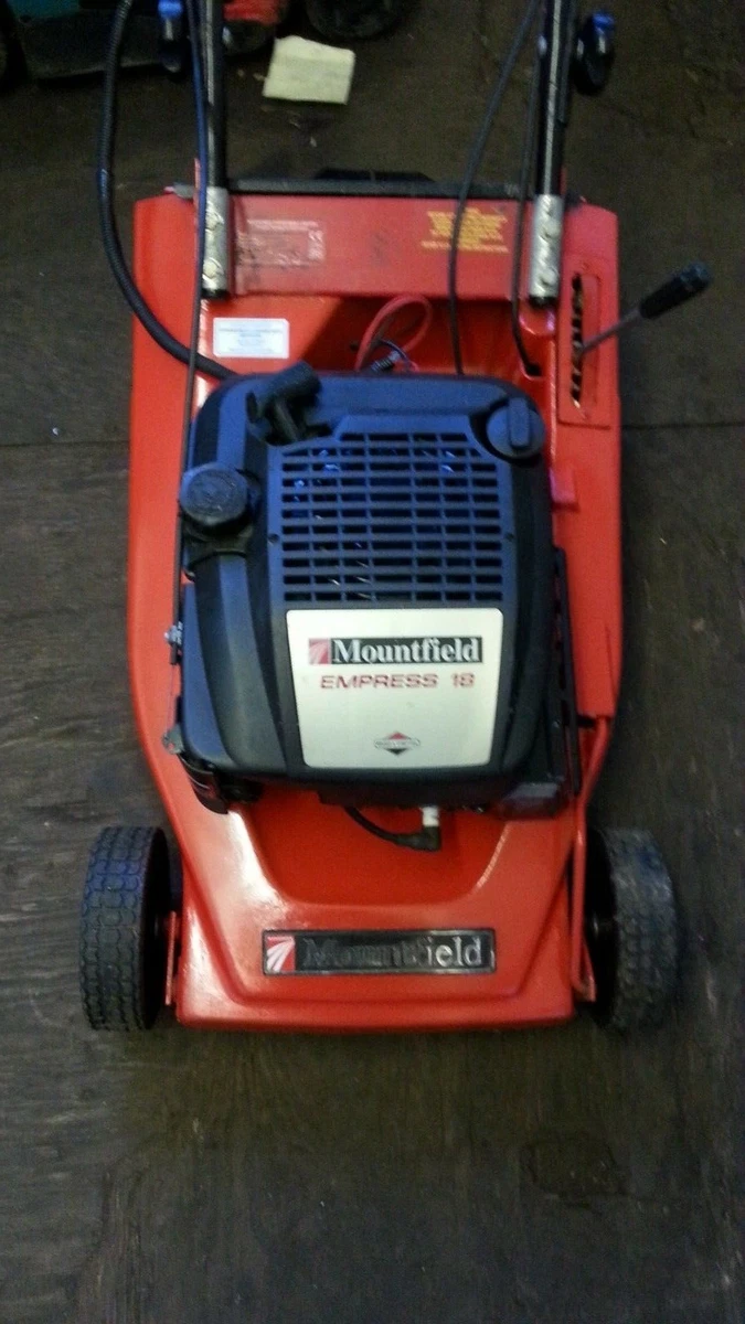 mountfield empress 18 electric start bbc rear roller mower with