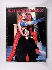 Ozzy Osbourne Songbook Programme Black Sabbath Original Wise Publications 1985