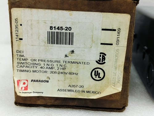 PARAGON 8145-20EX D-FROST-O-MATIC TIME CONTROLLER - Picture 2 of 15