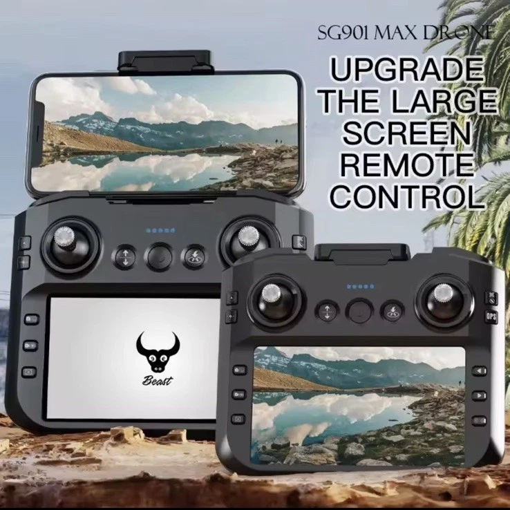 ZLL SG901 Pro Drone WIFI FPV 4K HD Dual Camera Obstacle Avoidance with 3 Battery - Image 3 of 4